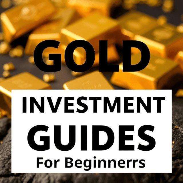 Gold investment guides for beginners.