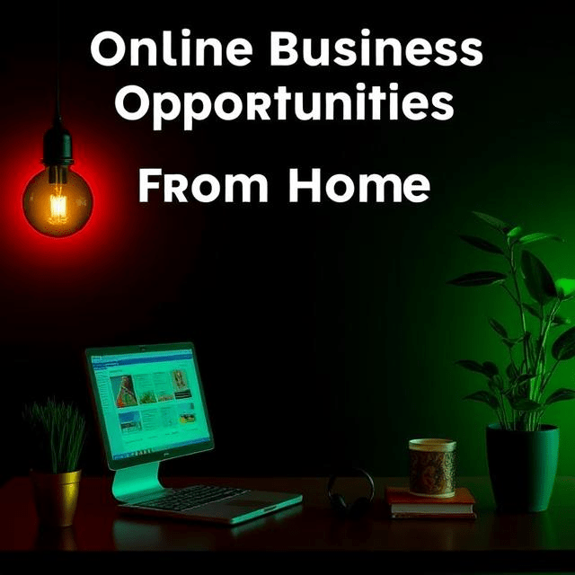 Online business opportunities from home.