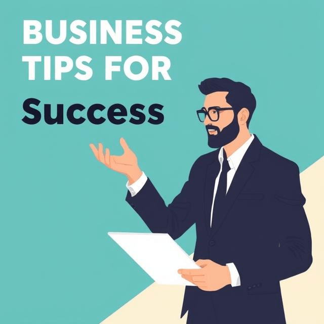 Business tips for success.